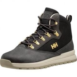 Buty do chodzenia damskie Helly Hansen W Victoria. Czarne obuwie sportowe Helly Hansen, z gumy, za kostkę, bez zapięcia, trekkingowe. Za 799.99 zł.