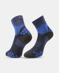 Uniseksowe skarpety outdoorowe Kilpi PRO-U. Niebieskie skarpety Kilpi, bez wzorów, z materiału. Za 101.89 zł.