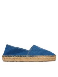 LOVE MOSCHINO Espadryle JA10532G0OJO5700 Niebieski. Niebieskie espadryle Love Moschino, bez wzorów, z materiału, bez obcasa, bez zapięcia. Za 819.99 zł.
