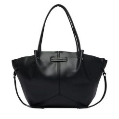 Torebka KARL LAGERFELD. Czarne shopper KARL LAGERFELD, bez wzorów, bez dodatków. Za 849.99 zł.