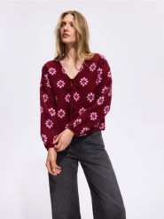 Kardigan z wiązaniem - wielobarwny. Kardigany Reserved, l, bez wzorów, z dzianiny. Za 139.99 zł.