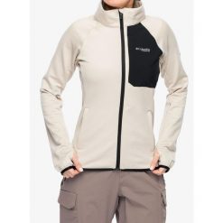 Bluza polarowa damska Columbia Triple Canyon Grid Fleece Full Zip. Brązowe bluzy Columbia, bez wzorów, z polaru, bez kaptura. Za 351.99 zł.