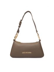 LOVE MOSCHINO Torebka JC4007PP1OLB0203 Brązowy. Brązowe torebki klasyczne Love Moschino, bez wzorów, ze skóry, bez dodatków. Za 859.99 zł.