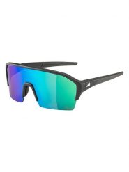 Alpina Okulary sportowe unisex "Ram HR Q-Lite" w kolorze zielono-czarnym rozmiar: onesize. Czarne okulary przeciwsłoneczne Alpina, bez wzorów, z tworzywa sztucznego, sportowe. Za 279.95 zł.