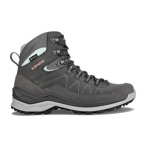 Buty trekkingowe damskie Lowa Toro Pro Mid Gtx. Zielone trekkingi Lowa, z materiału, za kostkę. Za 905.00 zł.