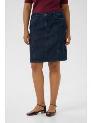 KAFFE curve Spódnica dżinsowa w kolorze granatowym rozmiar: 54. Niebieskie spódnice KAFFE curve, na co dzień, bez wzorów, z bawełny, midi, proste. Za 104.99 zł.
