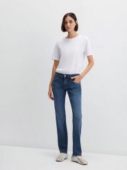 MAVI Dżinsy "Mirella" - Slim fit - w kolorze granatowym rozmiar: W31/L30. Niebieskie jeansy Mavi, l, bez wzorów. Za 123.95 zł.