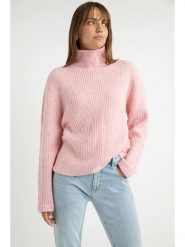 Josephine & Co Sweter "Avalon" w kolorze jasnoróżowym rozmiar: M. Różowe swetry Josephine & Co, m, bez wzorów, z wełny, bez ramiączek. Za 267.92 zł.