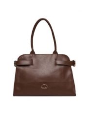TWINSET Torebka 252TB7020 Brązowy. Brązowe torebki klasyczne Twinset, bez wzorów, ze skóry, bez dodatków. Za 839.99 zł.