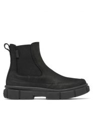 Sorel Sztyblety Explorer Strt 2078061010 Czarny. Czarne botki Sorel, bez wzorów, z nubiku, bez obcasa, na płaskiej podeszwie, bez zapięcia. Za 629.99 zł.
