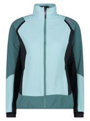 Cmp Kurtka hybrydowa w kolorze turkusowo-czarnym rozmiar: 42. Czarne kurtki sportowe CMP, bez wzorów, bez kaptura, outdoorowe. Za 190.63 zł.