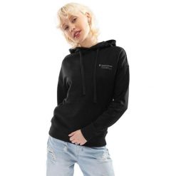 Bluza dresowa z kapturem Lifestyle damska SIROKO Panther-W. Czarne bluzy SIROKO, xs, bez wzorów, z bawełny, z kapturem. W wyprzedaży za 90.95 zł.