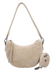 HIDE & STITCHES Skórzana torebka "Brazos" w kolorze beżowym - 22 x 16 x 5,5 cm rozmiar: onesize. Brązowe torby na ramię HIDE & STITCHES, bez wzorów, z materiału, na ramię, bez dodatków. Za 130.99 zł.