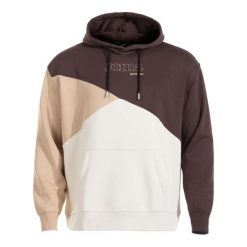 Oversize Bluza z Kapturem z Ribbowym Dołem i Manżetami Joma Mimetic. Brązowe bluzy Joma, na zimę, m, bez wzorów, z bawełny, z kapturem. Za 168.05 zł.