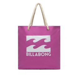 Torebka Billabong. Fioletowe shopper Billabong, bez wzorów, bez dodatków. Za 99.99 zł.