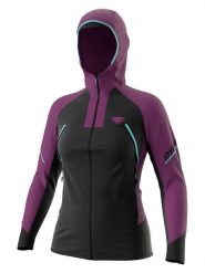 DYNAFIT Kurtka softshellowa "Speed" w kolorze fioletowo-czarnym rozmiar: S. Czarne kurtki sportowe Dynafit, s, bez wzorów, z materiału, bez kaptura, outdoorowe. Za 452.45 zł.