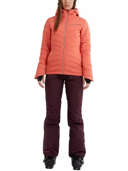 Kurtka narciarska damska Fundango Punch Padded. Czerwone kurtki narciarskie FUNDANGO, l, bez wzorów, z materiału, bez kaptura, narciarskie. Za 599.00 zł.