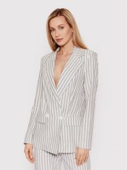 DeeZee Marynarka Natural Shades EMT002 Niebieski Regular Fit. Niebieskie marynarki i żakiety DeeZee, xs, bez wzorów, z bawełny. Za 139.99 zł.