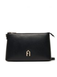 Furla Torebka Diamante WE00615 AX0733 O6000 Czarny. Czarne listonoszki Furla, bez wzorów, ze skóry, bez dodatków. Za 639.99 zł.