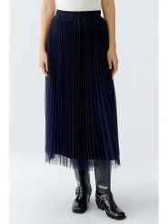 Oui Spódnica w kolorze granatowym rozmiar: 34. Niebieskie spódnice Oui, bez wzorów, midi. Za 202.50 zł.