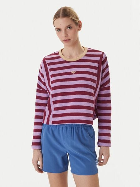 Roxy Bluzka Daylight Dancer ERJKT04403 Fioletowy Relaxed Fit. Fioletowe bluzki Roxy, xs, bez wzorów, z syntetyku, bez kołnierzyka, bez ramiączek. Za 100.99 zł.