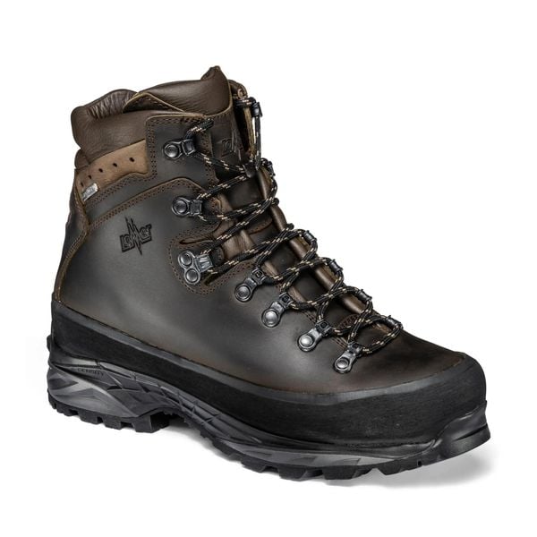 Buty do chodzenia Lomer Pelmo 2.0 STX. Brązowe trekkingi Lomer, z nubiku, przed kolano, trekkingowe. Za 1,242.45 zł.