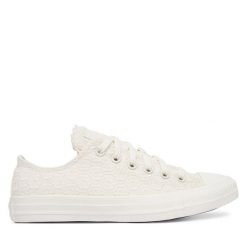 Trampki Converse. Białe trampki Converse, bez wzorów, bez zapięcia. Za 379.99 zł.