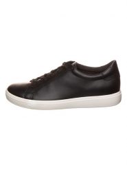 Ecco Skórzane sneakersy w kolorze czarnym rozmiar: 42. Czarne trampki ecco, bez wzorów, bez zapięcia. Za 384.95 zł.