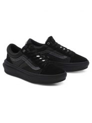 Vans Skórzane sneakersy "Old Skool Overt Plus CC" w kolorze czarnym rozmiar: 41. Czarne trampki Vans, bez wzorów, bez zapięcia. Za 209.82 zł.
