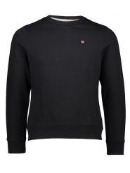 Napapijri Bluza w kolorze czarnym rozmiar: S. Czarne bluzy Napapijri, s, bez wzorów, bez kaptura. Za 96.83 zł.