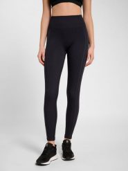 Damskie legginsy Hummel. Czarne legginsy Hummel, s, bez wzorów, z materiału, z podwyższonym stanem. Za 219.25 zł.