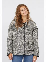 SisterS point Kurtka przejściowa w kolorze czarno-kremowym rozmiar: S. Czarne kurtki Sisters Point, s, bez wzorów, bez kaptura. Za 108.99 zł.
