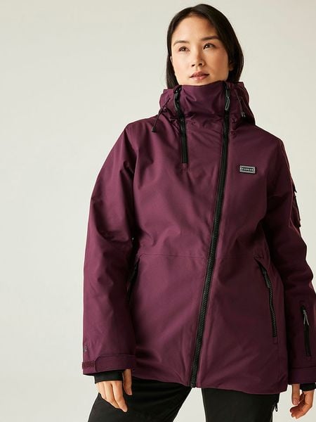 Dare 2b Kurtka narciarska "Gnarly" w kolorze bordowym rozmiar: 44. Czerwone kurtki narciarskie Dare 2b, m, bez wzorów, bez kaptura, narciarskie. Za 456.87 zł.