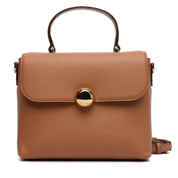 Torebka Furla. Brązowe torebki klasyczne Furla, bez wzorów, bez dodatków. Za 1,739.00 zł.