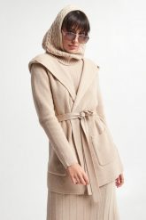 Kardigan damski wełniany Nava MAX MARA LEISURE. Kardigany Max Mara Leisure, m, bez wzorów, z wełny. W wyprzedaży za 1,332.12 zł.