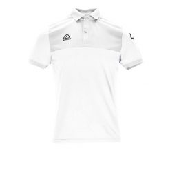 Polo Acerbis Harpaston. Białe koszulki polo ACERBIS, bez wzorów, bez kołnierzyka, bez ramiączek. Za 187.00 zł.