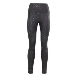 Legginsy damskie Reebok Lux 2.0 Multi-Colored Speckle. Czarne legginsy Reebok, xs, bez wzorów. W wyprzedaży za 207.85 zł.
