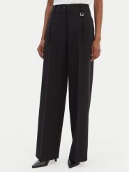 JOOP! Spodnie materiałowe Paris2 30100442 Czarny Regular Fit. Czarne spodnie materiałowe Joop!, bez wzorów, z materiału. Za 819.99 zł.