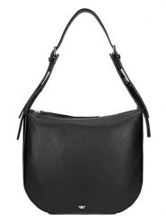 Wojas Skórzana torebka w kolorze czarnym - 33 x 28 x 10 cm rozmiar: onesize. Czarne torby na ramię Wojas, bez wzorów, z materiału, na ramię, bez dodatków. Za 391.59 zł.