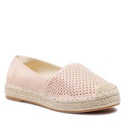 Espadryle Jenny Fairy. Czerwone espadryle Jenny Fairy, bez wzorów, bez obcasa, bez zapięcia. Za 99.99 zł.