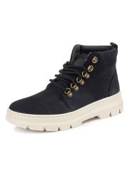 Natural world Skórzane botki w kolorze czarnym rozmiar: 38. Czarne botki Natural World, bez wzorów, z wełny, bez obcasa, bez zapięcia. Za 150.45 zł.