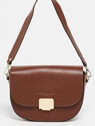 Victor & Hugo Paris Skórzana torebka "Ambre" w kolorze brązowym - 25 x 17 x 5 cm rozmiar: onesize. Brązowe torby na ramię Victor & Hugo Paris, bez wzorów, z materiału, na ramię, bez dodatków. Za 260.99 zł.