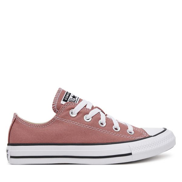 Trampki Converse. Czerwone trampki Converse, bez wzorów, bez zapięcia. Za 209.99 zł.