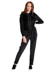 Vive Maria Spodnie dresowe "Velvet Dream" w kolorze czarnym rozmiar: L. Czarne spodnie dresowe Vive Maria, l, bez wzorów, z dresówki. Za 127.95 zł.