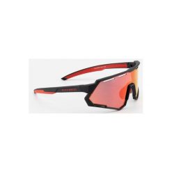 Okulary rowerowe Bikeline. Czarne okulary przeciwsłoneczne ROCKBROS, bez wzorów, sportowe. Za 129.99 zł.