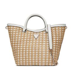 Torebka Guess. Brązowe torebki klasyczne Guess, z aplikacjami, bez dodatków. Za 479.99 zł.
