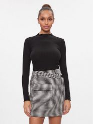 Vila Bluzka 14091089 Czarny Regular Fit. Czarne bluzki Vila, xl, bez wzorów, z syntetyku, bez kołnierzyka, bez ramiączek. Za 59.99 zł.