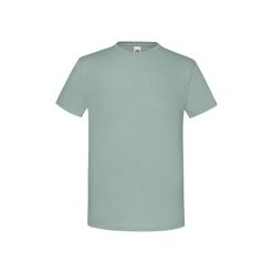 Kultowa Koszulka Unisex Dla Dorosłych. Szare bluzki FRUIT OF THE LOOM, xl, bez wzorów, sportowe, bez kołnierzyka, bez ramiączek. Za 33.99 zł.