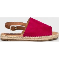 Answear - Espadryle Clowse. Fioletowe espadryle ANSWEAR, bez wzorów, z gumy, bez obcasa, bez zapięcia. W wyprzedaży za 59.90 zł.