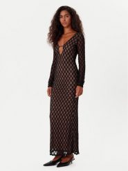 BARDOT Sukienka koktajlowa Yazmin Lace 59966DB Czarny Regular Fit. Czarne sukienki Bardot, bez wzorów, z syntetyku, wizytowe, bez kołnierzyka, bez ramiączek. Za 549.99 zł.